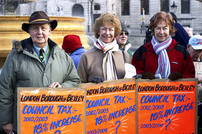 Council Tax Protest #3