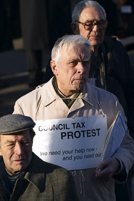 Council Tax Protest #13