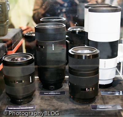 Sony DSLR Prototypes