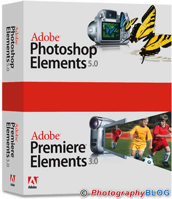 Adobe Photoshop Elements 5.0 and Premiere Elements 3 Bundle