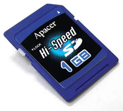 Apacer High-Speed Memory Cards