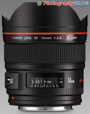 Canon EF 14mm f/2.8L II USM