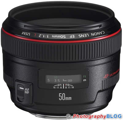 Canon EF 50mm f/1.2L USM