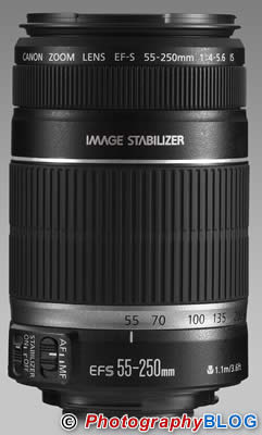 Canon EF-S 55-250mm f/4-5.6 IS