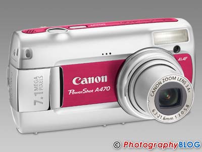 Canon PowerShot A470 IS