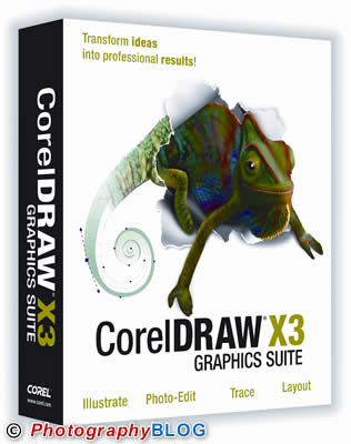 CorelDRAW Graphics Suite X3