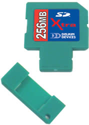 Delkin SD-Xtra card