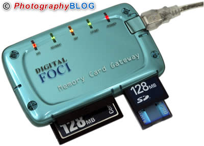 Digital Foci Memory Card Gateway