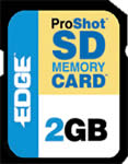 Edge Tech 130x 2GB SD Memory Card