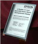 Epson Develops A6-Size Electronic Paper