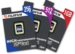 FujiFilm SD Memory Cards