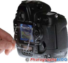 Nikon D3 LCD Hoodcap
