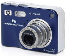 HP Photosmart R607 - BMW.Williams F1 Team Special Edition