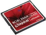 Kingston 266X Compact Flash Cards