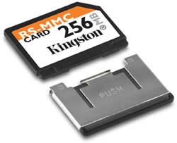 Kingston RS-MMC Card