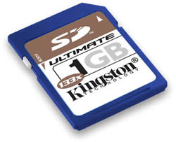 Kingston Technology Ultimate SD Card 1Gb