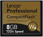 Lexar 133X 8GB CompactFlash