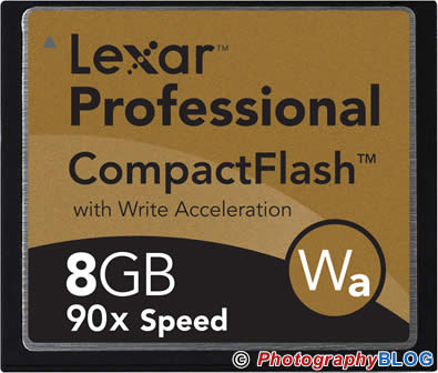 Lexar 8GB CompactFlash Memory Card