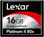 Lexar Platinum II 16GB CompactFlash