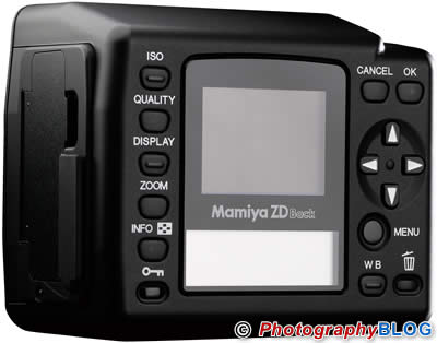 Mamiya ZD Back