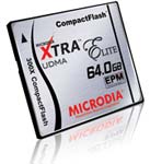 Microdia 64Gb CompactFlash Card