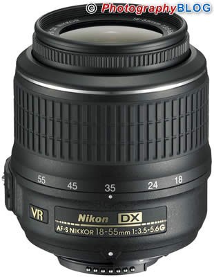 Nikon AF-S DX NIKKOR 18-55mm f/3.5-5.6G VR Lens