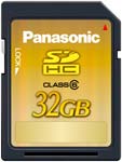 Panasonic 32GB SDHC Card