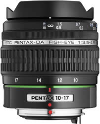 Pentax Fisheye 10-17mm Lens