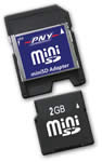 PNY 2GB Mini SD