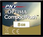 PNY Optima Compact Flash 8Gb