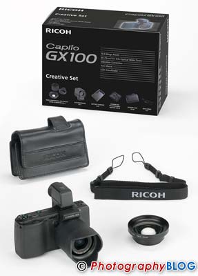 Ricoh Caplio GX100 Creative Set