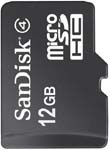 SanDisk 12GB microSDHC Card