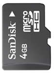 SanDisk 4GB microSDH Card