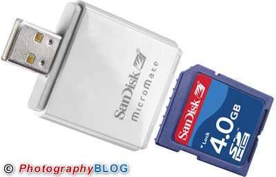 SanDisk 4Gb SDHC Flash Card