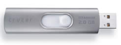2-Gigabyte SanDisk Cruzer Titanium