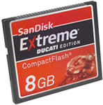 SanDisk Extreme Ducati Edition CompactFlash