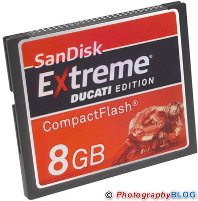 SanDisk Extreme Ducati Edition CompactFlash