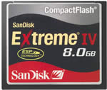 SanDisk Extreme IV CompactFlash