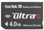 Sandisk 4Gb Memory Stick Pro Duo