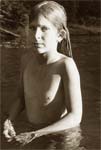 Sheila Metzner, Evyan Kinderhook, silver gelatin print, 1975