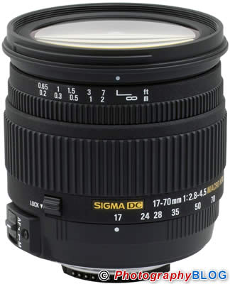 Sigma 17-70mm F2.8-4.5 DC MACRO HSM