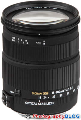 Sigma 18-200mm F3.5-6.3 DC OS