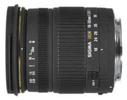 Sigma 18-50mm F2.8 EX DC Lens