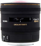 Sigma 4.5mm Circular Fisheye Lens