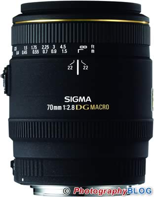 Sigma 70mm f/2.8 EX DG Macro Lens