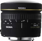 Sigma 8mm F4 EX DG Circular Fisheye Lens