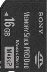 Sony 16GB Memory Stick PRO Duo