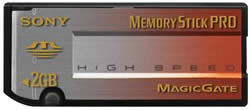 Sony Memory Stick PRO 2Gb