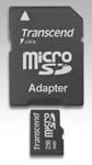 Transcend 256MB microSD Card