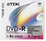 TDK Photo Quality Printable DVD